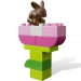 Lego Duplo: Cutie pentru piese de culoare roz (4623)