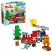 LEGO® DUPLO®: Mașină de pompieri cu furtun și pompier (10473) imaginea 1