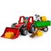 LEGO Duplo: Tractor cu remorca si cupa (5647)