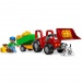 LEGO Duplo: Tractor cu remorca si cupa (5647)