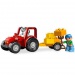 LEGO Duplo: Tractor cu remorca si cupa (5647)