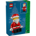LEGO®: Figură minifig de Moș Crăciun de dimensiuni mari (40820)