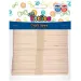 Lemn accesoriu 150mm 80 bucăți pachet decor