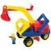LENA: Actives vehicul de construcţie cu figurină 35cm