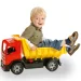 LENA: Camion de gunoi uriaș de culoare roșie 62cm imaginea 2