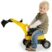 LENA: Excavator uriaș negru/gălbenuș 65cm imaginea 3