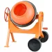LENA: Mixer de beton de culoare portocalie