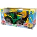 LENA: Tractor uriaş de culoarea galben/verde 65cm