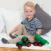 LENA: Truckies tractor cu remorcă şi figuirnă 36cm