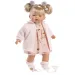 Llorens: Aitana păpușă plânge cu suzetă, în cardigan roz 33cm