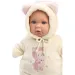 Llorens: Julia păpușă în haine simpatice cu suzetă 42cm
