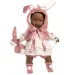 Llorens: Nicole 42cm păpușă plânge în vestă de iepuraș