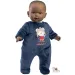 Llorens: Zareb păpușă în pijama ursuleț de pluș cu suzetă 42cm