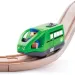 Locomotivă electrică verde modernă - Woodyland imaginea 2
