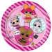 L.O.L. Surprise set farfurie hârtie 8 bucăți de 23cm