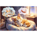 Lumea de vis a Corgi-ului puzzle 60 piese - Trefl