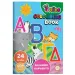 Luna: Caiet de colorat cu abțibilduri ABC grecesc A4 imaginea 1
