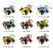 Luna: Mașină de curse Formula colorată în cutie transparentă, disponibilă în mai multe variante, 1buc imaginea 2