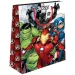 Luna: Sac de cadou Marvel Răzbunătorii cu model de supereroi 26x32x12cm imaginea 1
