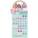 Luna: Set de autocolante pentru cercei Glammy Gloss cu diverse modele imaginea 1