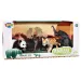 Luna: Set de figurine cu animale sălbatice 4 bucăți