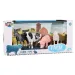 Luna: Set de figurine de jucărie cu animale de fermă 4 bucăți