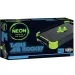 Luna: Set de hochei pe masă cu iluminare neon în culori verde-negru imaginea 1
