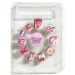 Luna: Set de unghii false colorate și modelate Glammy Gloss 24buc imaginea 2