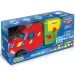 Magic Truck: mașină de gunoi fosforescent cu lămpi 60cm - Wader
