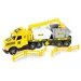 Magic Truck Technic: Camion cu containere și lumină 80 cm - Wader imaginea 2