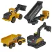 Majorette - Volvo Edition utilaje de construcții set de 4 bucăți - Simba Toys imaginea 3