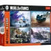 Marea bătălie a tancurilor puzzle 4x250buc - Trefl