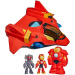 Marvel Omul de Fier și prietenii săi minunați - Set de joacă Giant Sized Armor Iron Jet - Hasbro