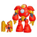 Marvel Omul de Fier și prietenii săi minunați - Set de joacă Omul de Fier în armură uriașă - Hasbro