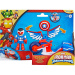 Marvel Omul de Oțel și prietenii săi minunați - Căpitanul America și vehiculul Super Bike - Hasbro