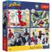 Marvel Omul Păianjen - puzzle Premium Plus Kids 4 x 88 piese - Trefl