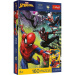 Marvel Omul Păianjen puzzle UFT cu 160 de piese și poster - Trefl