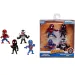 Marvel: Set de figurine metalice Spider-Man Metalfigs 4 bucăți 6,5 cm - Simba Toys imaginea 1