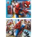 Marvel Spider-Man Supercolor puzzle 2 în 1 2x60 bucăți - Clementoni imaginea 2