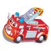 Mașină de pompieri puzzle uriaș de podea 12 bucăți