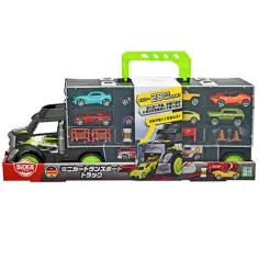 Mașină de transport auto portabilă cu mașinuțe 43cm - Dickie Toys imaginea 1