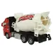 Mașină din aliaj: Camion de beton cu roți cu lumină și sunet în două variante 19cm 1buc imaginea 4