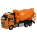Mașină din aliaj: Camion de beton cu roți cu lumină și sunet în două variante 19cm 1buc imaginea 7