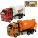 Mașină din aliaj: Camion de beton cu roți cu lumină și sunet în două variante 19cm 1buc imaginea 1