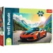 Mașină sport în munți puzzle de 100 de piese - Trefl imaginea 1