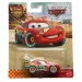 Mașinuța cu roți albastre Lightning McQueen 1/55 – Mattel
