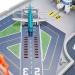 Matchbox: Aeroport set de joacă cu sunete și lumini - Mattel