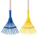 Mătură pentru frunze de grădină 80cm cu mâner lemn mai multe culori 1 bucată - Woodyland