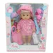 Melani 36cm face pipi, cu valiză, accesorii și efecte de sunete