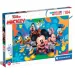 Mickey Mouse și prietenii Supercolor 104 bucăți puzzle - Clementoni